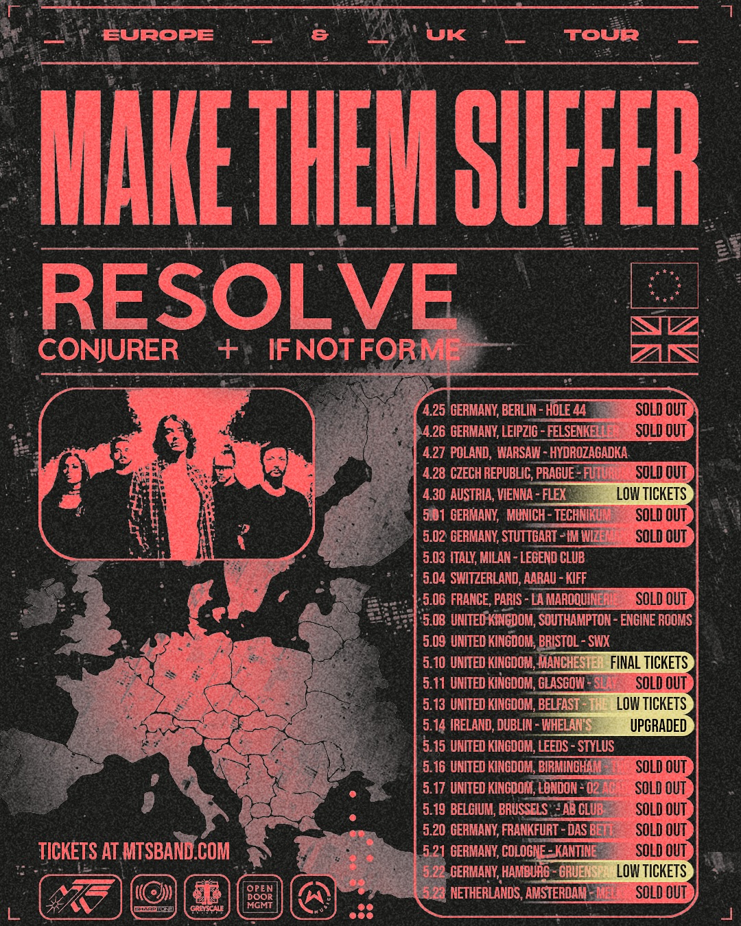 Make Them Suffer Tour Poster 2026